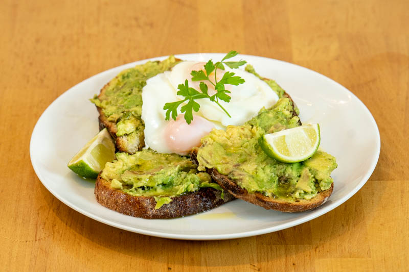 Smashed Avocado on Sourdough Toast
