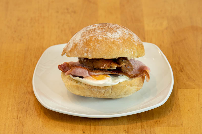 Breakfast Bap