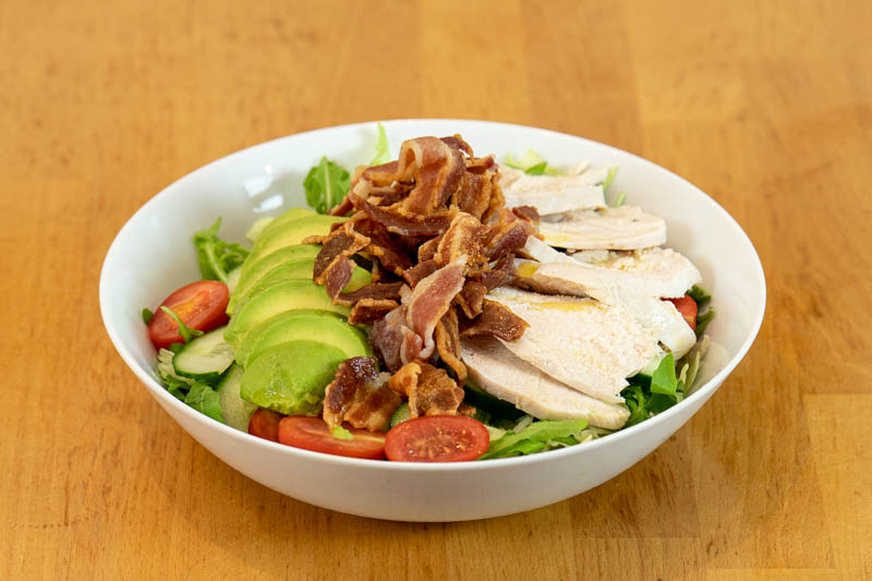 Grilled Chicken, Back Bacon and Avocado