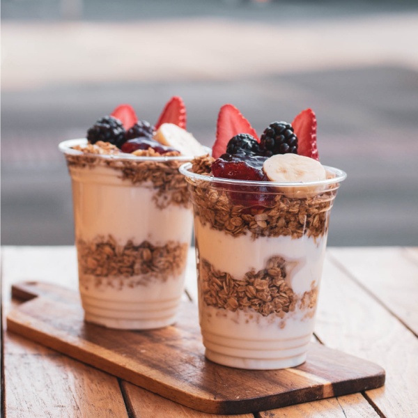 Greek Style Yoghurt Pots